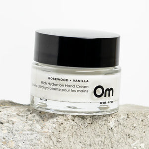 Om Organics Rosewood + Vanilla Rich Hydration Hand Cream (50 ml)*