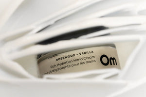 Om Organics Rosewood + Vanilla Rich Hydration Hand Cream (50 ml)*