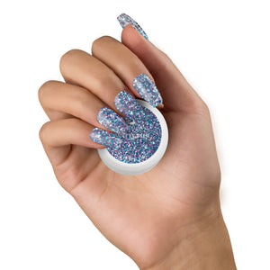 Light Elegance Glitter Gel 10 ml (Bratty Blue)