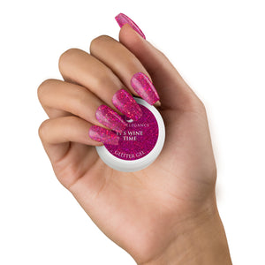 Light Elegance Glitter Gel 10 ml (It's Wine Time)
