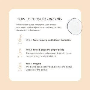 Bushbalm Nude Post Hair Removal Treatment Oil - Backbar (200 ml)