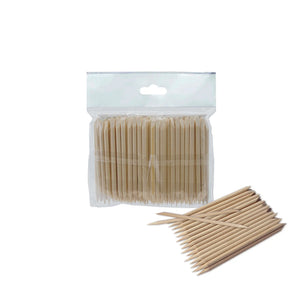 Staleks X-Small Orange Wood Sticks - (100 pcs)