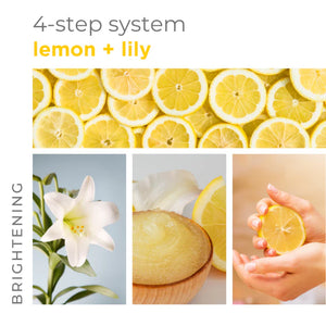 BCL Lemon + Lily Dead Sea Salt Soak (64 oz)