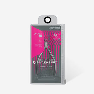 Pince à cuticules Staleks Pro avec ressort hélicoïdal - Smart 30 | 3mm