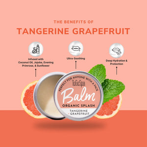 ToGoSpa Organic Splash Lip Balm (Tangerine Grapefruit) - SAVE 20%*