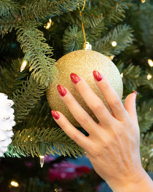 Light Elegance Glitter Gel 10 ml (Little Red Sled) - Holiday 2024 Limited Edition - SAVE 20%*