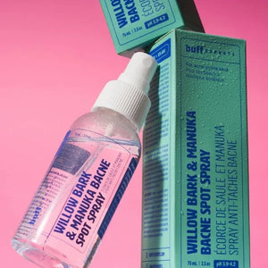 Buff Experts Willow Bark & Manuka Bacne Spot Spray