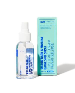 Buff Experts Willow Bark & Manuka Bacne Spot Spray