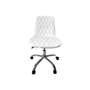 Crown Hydraulic Boutique Stool - (White)