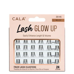 Cala Lash Glow Up Faux Lash Clusters (24 Wispy Clusters) - SAVE 52%*