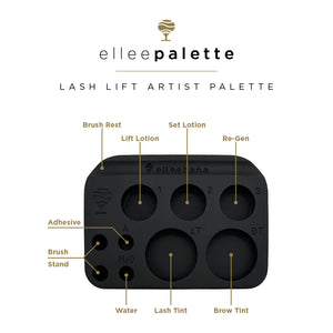 Elleebana Elleepalette - Lash Lift Artists' Palette (Black)