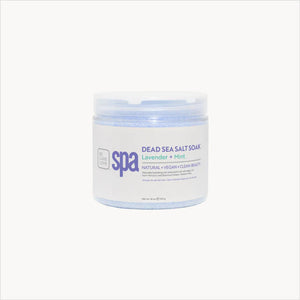 BCL Lavender + Mint Dead Sea Salt Soak (16 oz)