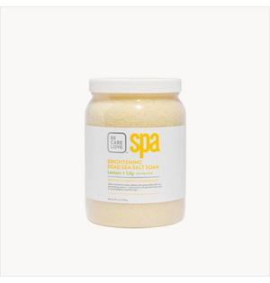 BCL Lemon + Lily Dead Sea Salt Soak (64 oz)
