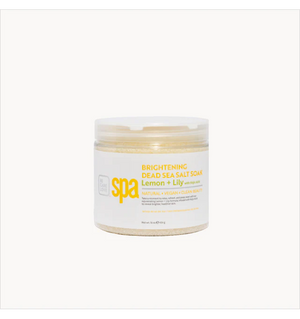 BCL Lemon + Lily Dead Sea Salt Soak (16 oz)