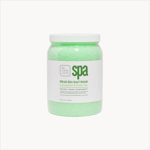 BCL Lemongrass + Green Tea Dead Sea Salt Soak (64 oz)