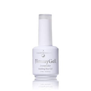 Light Elegance JimmyGel JimmyColor Soak-Off Building Base 15 ml (Sheer Sparkle)