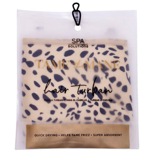 Spa Solutions Hair Turban (Cheetah)*