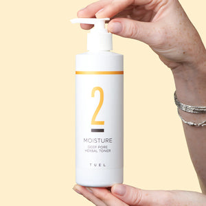 TUEL Moisture Deep Pore Herbal Toner PRO (8 oz)