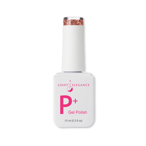 Light Elegance P+ Soak-Off Glitter Gel Polish 10 ml (Champagne Problems)
