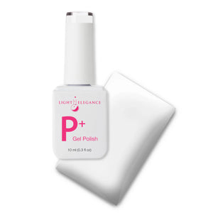 Light Elegance P+ Soak-Off Gel Polish 10 ml (Classic White)