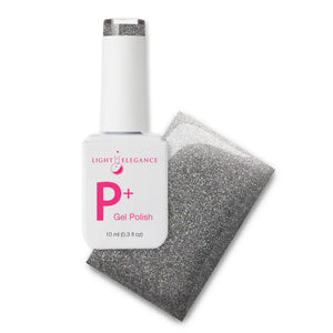 Light Elegance P+ Soak-Off Glitter Gel Polish 10 ml (Clean Slate)