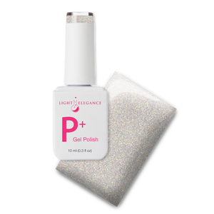 Light Elegance P+ Soak-Off Glitter Gel Polish 10ml (Go-Go Boots)