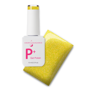 Light Elegance P+ Soak-Off Glitter Gel Polish 10 ml (Good Vibrations)