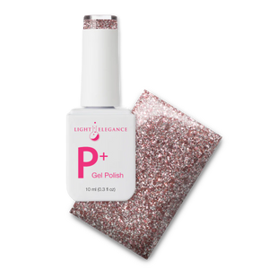 Light Elegance P+ Soak-Off Glitter Gel Polish 10 ml (Hot And Cold)