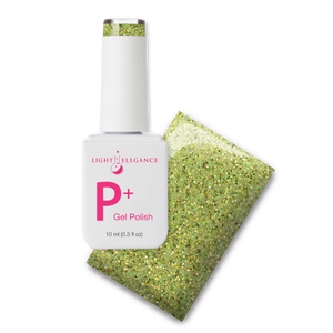Light Elegance P+ Soak-Off Glitter Gel Polish 10 ml (Peace And Love)