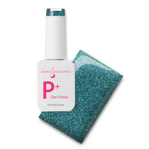 Light Elegance P+ Soak-Off Glitter Gel Polish 10 ml (Sinful)