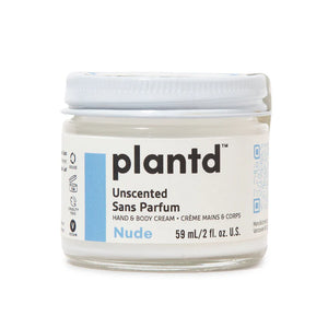 Plantd Hand & Body Cream 2 oz - Nude (Unscented)*