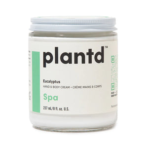 Plantd Hand & Body Cream 9 oz - Spa (Eucalyptus)*