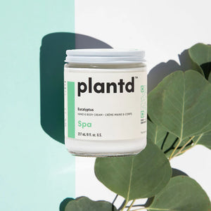 Plantd Hand & Body Cream 9 oz - Spa (Eucalyptus)*