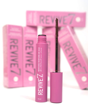 Mascara teinté sérum revitalisant pour cils Revive7 (noir)