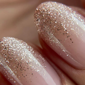 Light Elegance P+ Soak-Off Glitter Gel Polish 10 ml (Pints & Quartz)