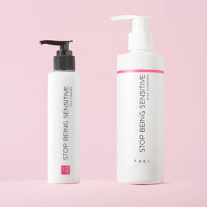 TUEL Stop Being Sensitive Lait Nettoyant PRO (8 oz)