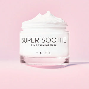 Masque apaisant 2 en 1 TUEL Super Soothe (2 oz)