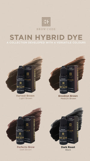 Brow Code Stain Hybrid Dye 15 ml (Baby Blonde)