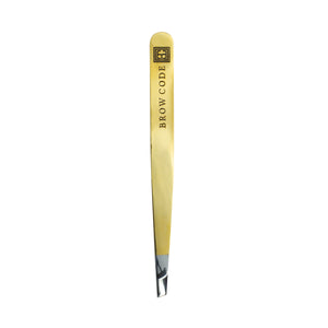Brow Code Slant Precision Tweezers