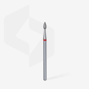 Staleks Pro Diamond Drill Bit - Red Drop 2.3/5 mm (Fine)