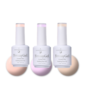 Light Elegance JimmyGel Color Soak-Off Building Base 15 ml (Coastal Blush)