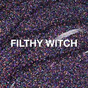 Light Elegance P+ Soak-Off Glitter Gel Polish 10 ml (Filthy Witch) - Halloween Edition - SAVE 20%*