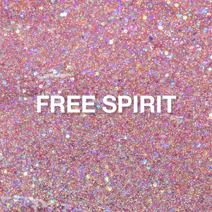 Light Elegance P+ Soak-Off Glitter Gel Polish 10 ml (Free Spirit)