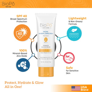 Sérum de protection solaire minérale TUEL Daily Defense SPF 33 (50 ml)