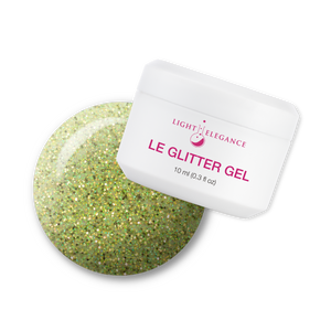 Light Elegance Glitter Gel 10 ml (Peace And Love)