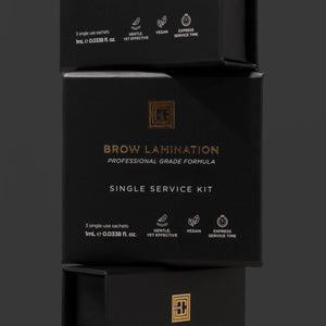 Brow Code Lamination Kit Single serve (3 x 1ml Sachets)