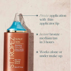 St. Tropez Sunlit Skin Bronzing Tint + Tan (30 ml)