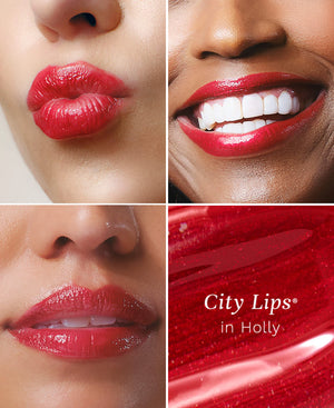 City Lips Plumping Lip Gloss (Holly) - SAVE 20%*