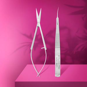 Staleks Micro Scissors - Curved - Expert 90 | 1