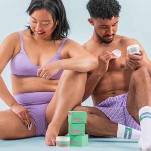 Buff Experts Glycolic & Green Tea 3-in-1 Exfoliating Pads for Body